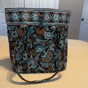 Floral Patterned Tote Bag